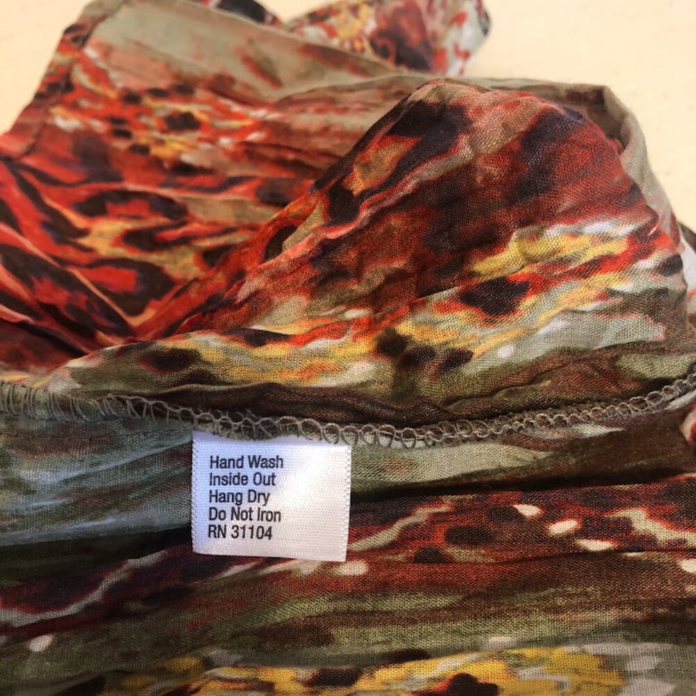 Kim Rogers Bohemian Style Tunic Top - Size 2X - Picture 12 of 14